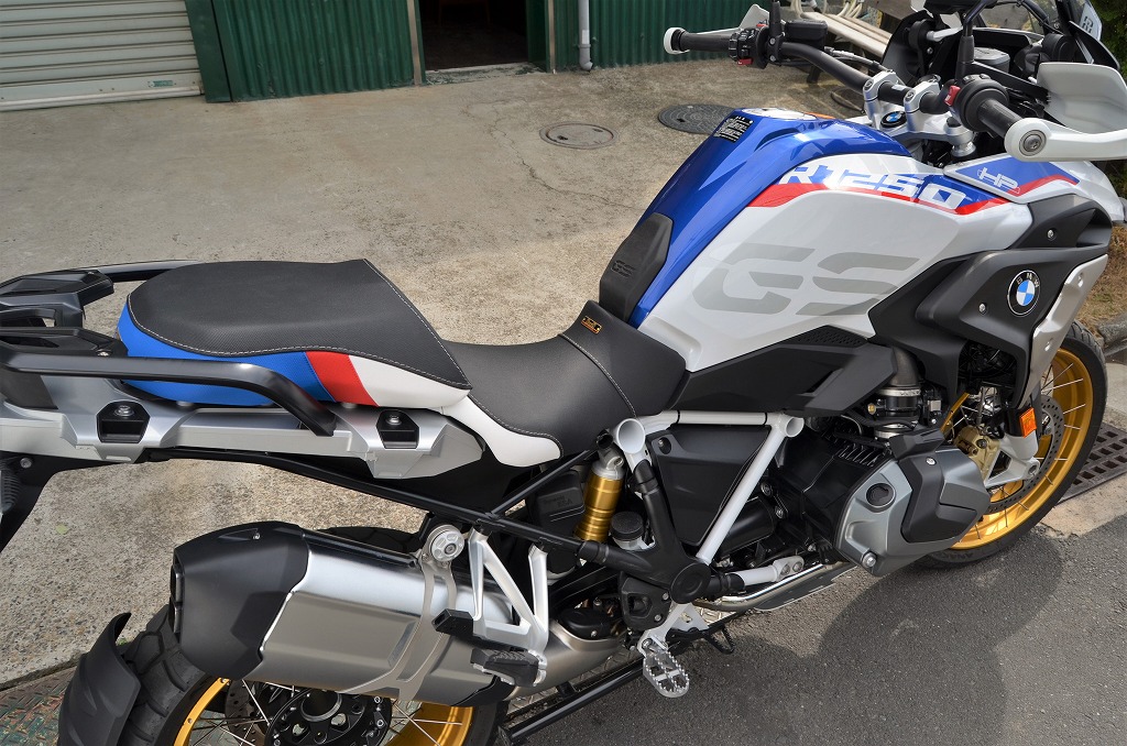 BMW Motorrad R1200GS R1250GSスーパーローシート ラリーホワイト ...