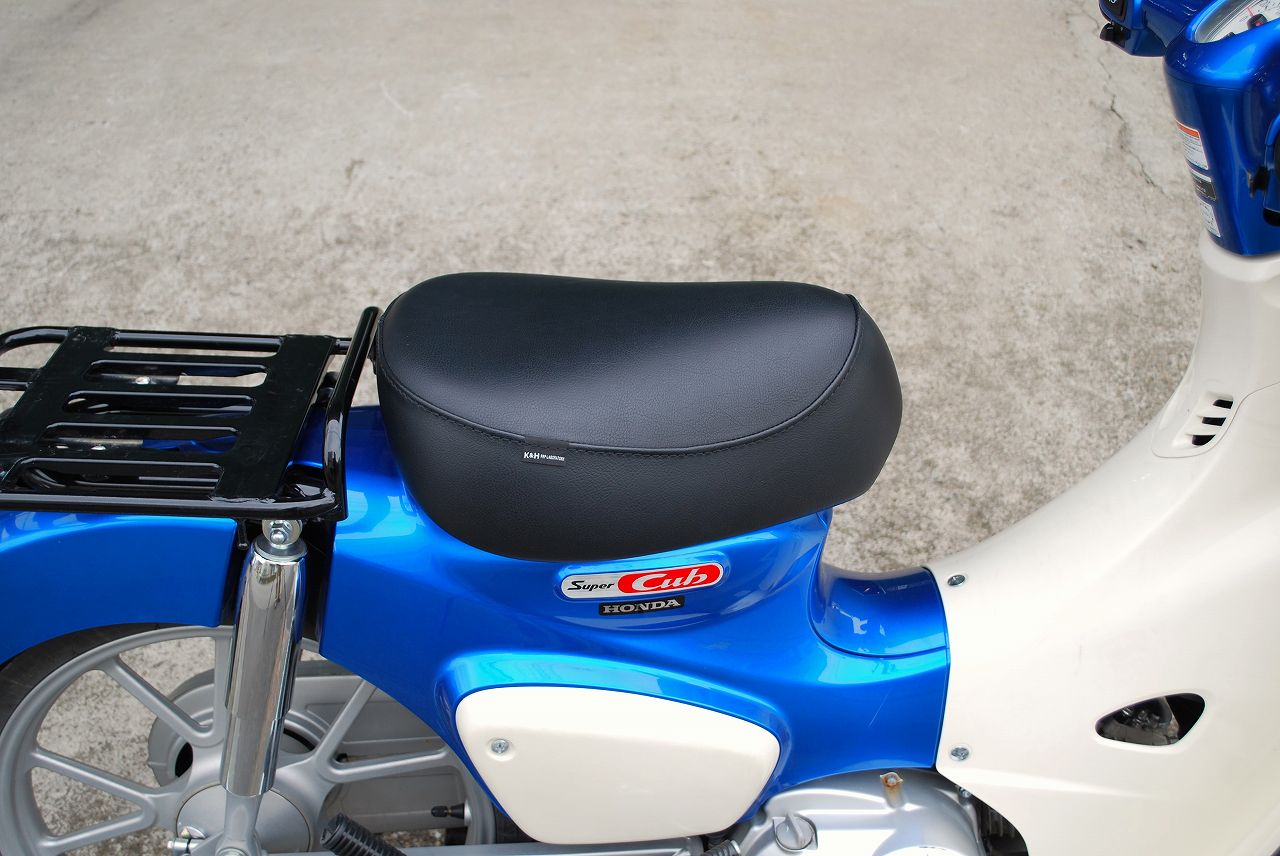 スーパーカブ クロスカブ　シート TWR製 スーパーカブ / クロスカブ 用 ローダウンダブルシート